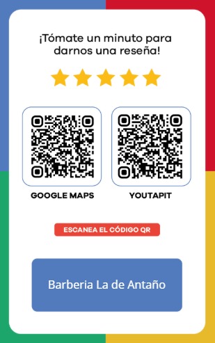 Tarjeta NFC YouTapIt con QR